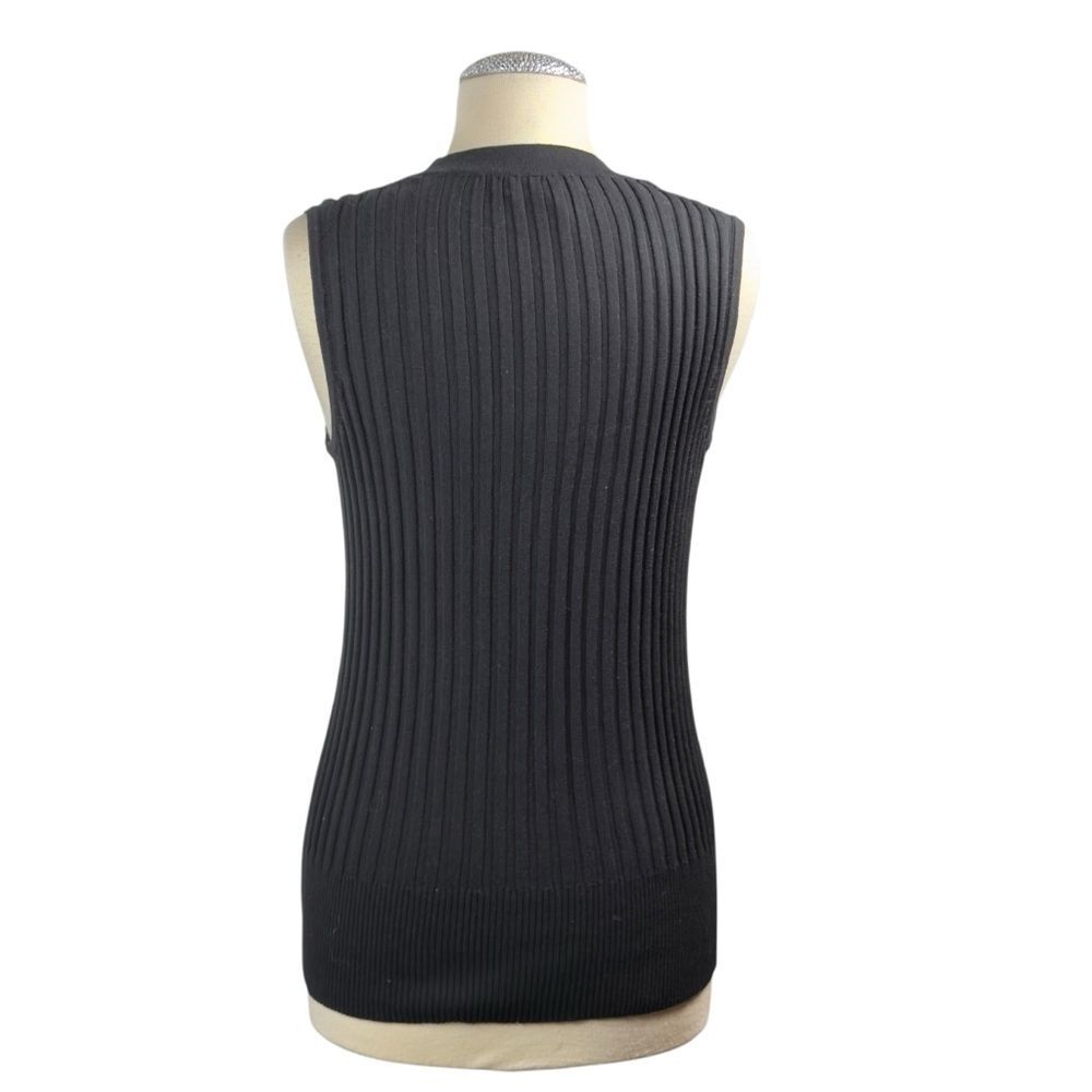 Cable & Gauge Dark Knit Top - Picture 3 of 6